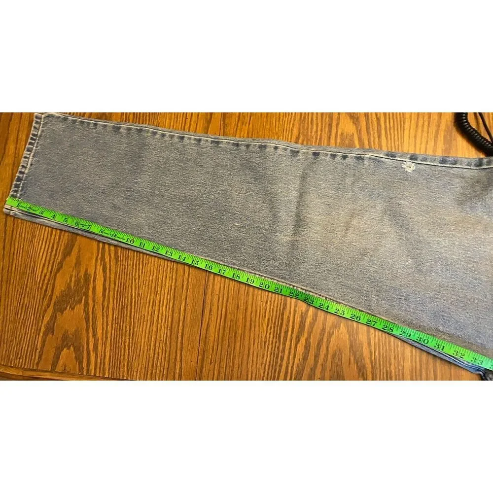 Chaps Ralph‎ Lauren Men's Size 36x34 Vintage Jeans in Med Stone Wash Distressed